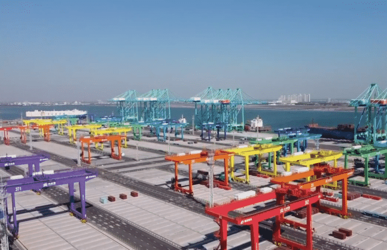 World’s 1st Zero-Carbon Container Terminal Opens in Tianjin