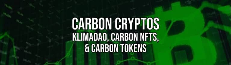 carbon cryptos, klimadao, carbon nfts, carbon tokens explained