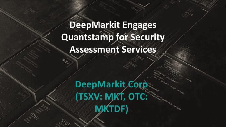 DeepMarkit Engages Quantstamp for Security Assessment Services