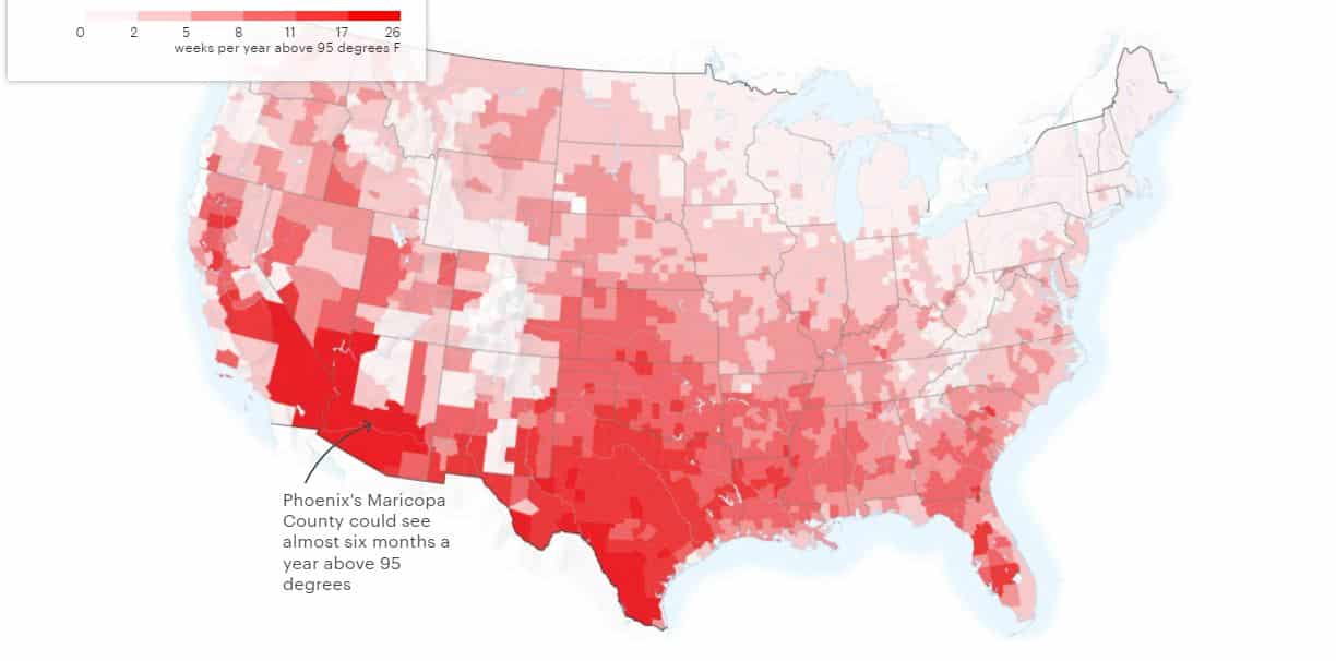 new climate maps show transformed United States