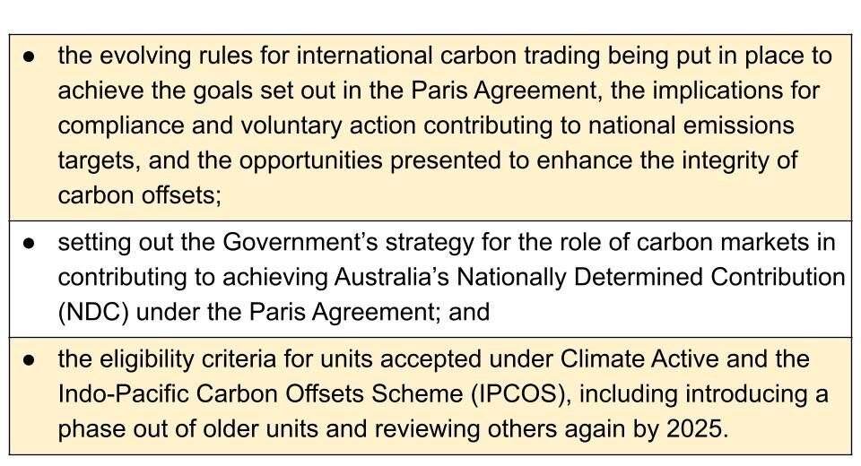 CCA recommendations for australia national carbon market (1)