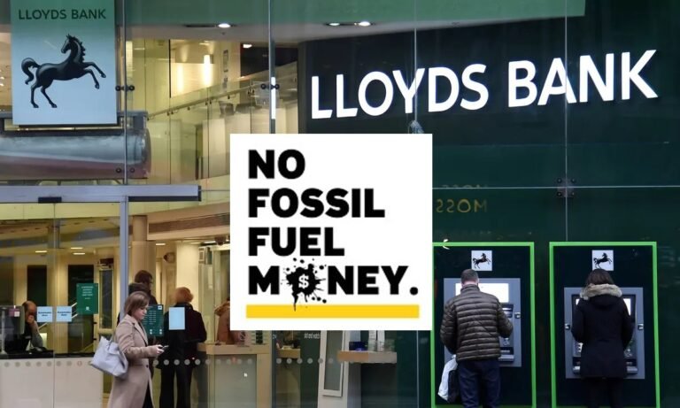 Lloyds Bank Stops Direct Financing of Fossil Fuel Projects