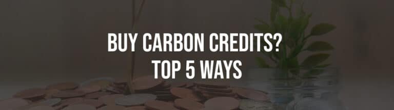 how do I buy carbon credits top 5 ways