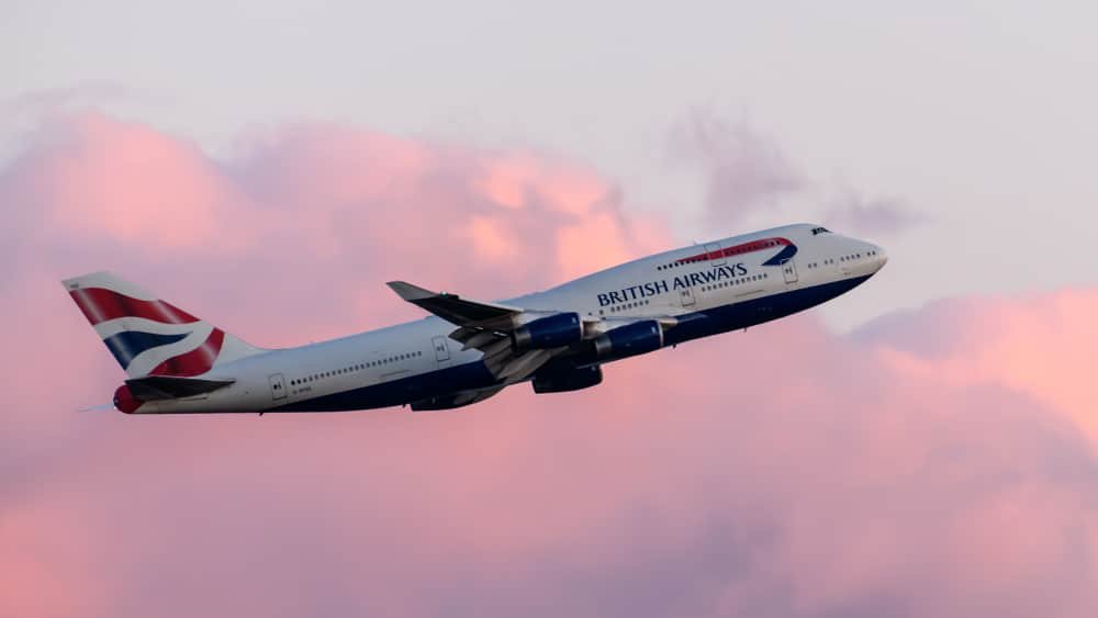 British Airways carbon removal program