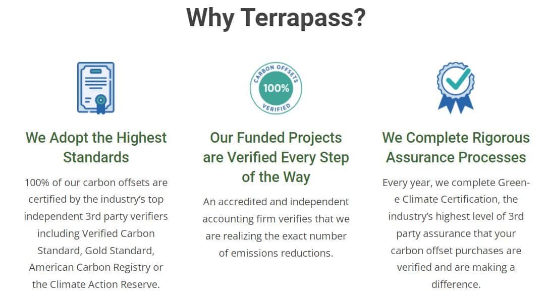 terrapass carbon offset program