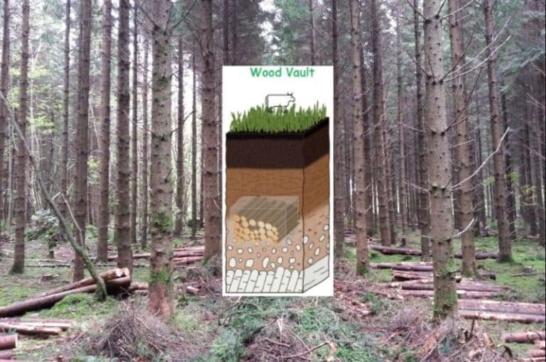 wood vault carbon storage