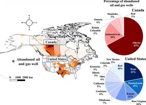 methane emissions from abandoned wells