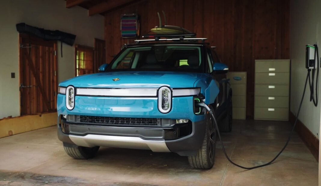 Rivian carbon credit from EV home charger