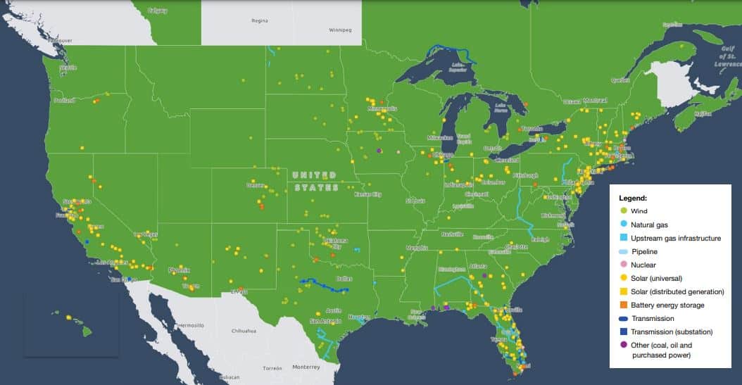 NextEra Energy presence