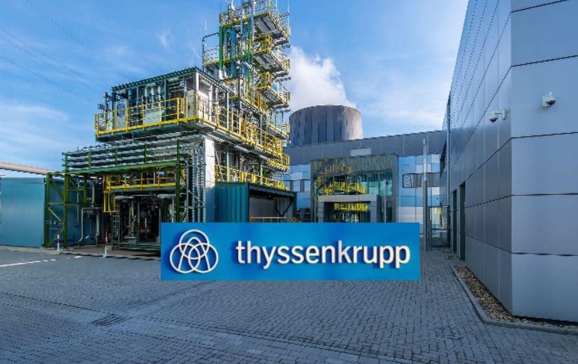 Thyssenkrupp green steel production wins 2 billion euros subsidy