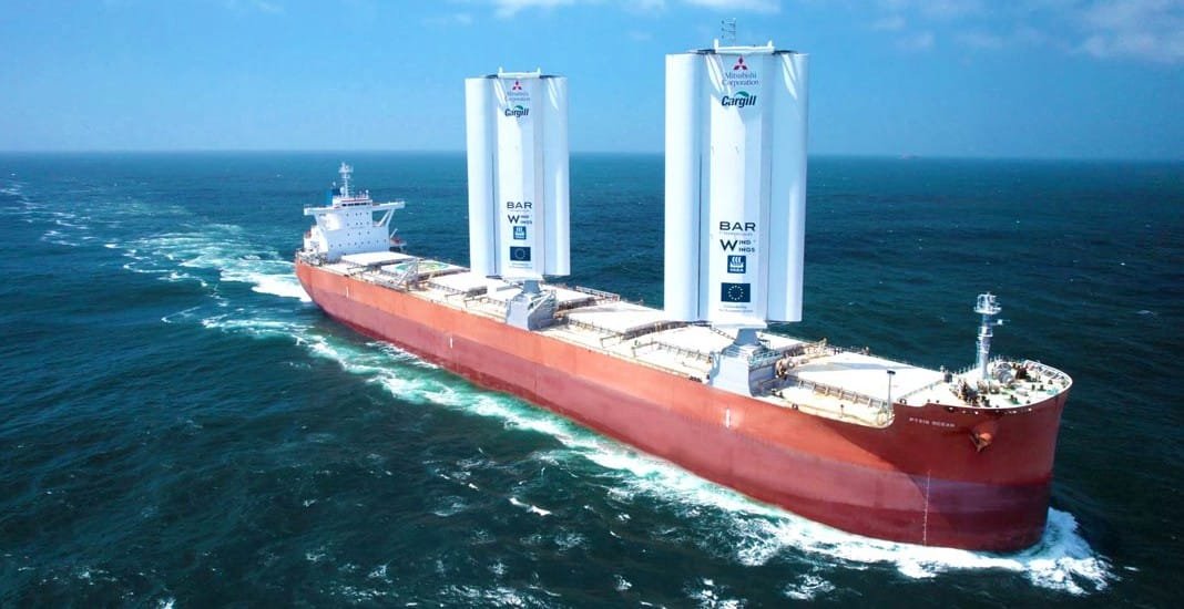 Cargill pioneers wind-powered cargo ship to cut carbon emissions