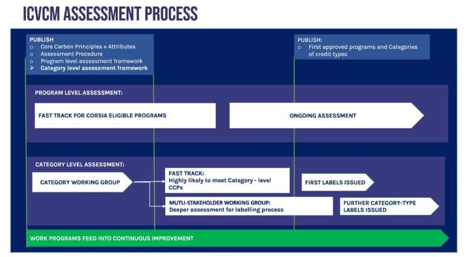 ICVCM assessment process