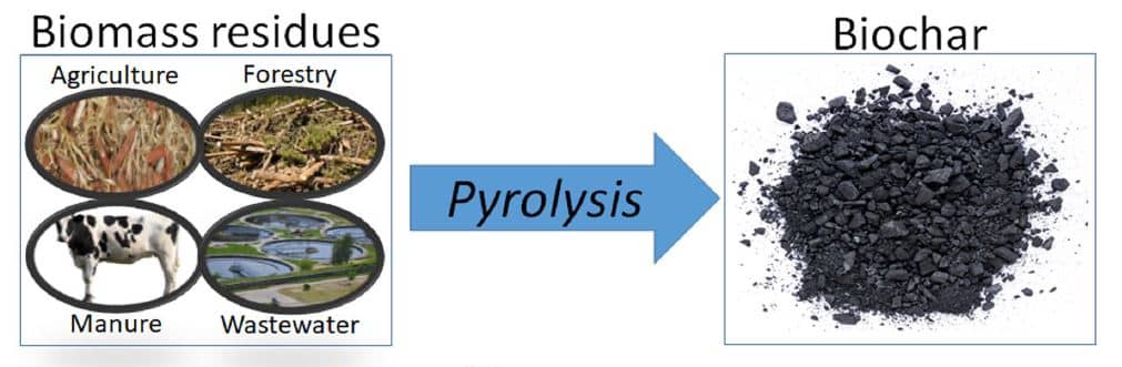 biochar from biomass residues 