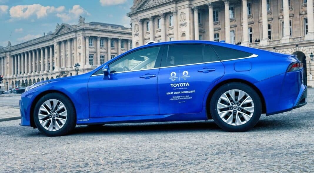 Toyota hydrogen fuel cell EV sales