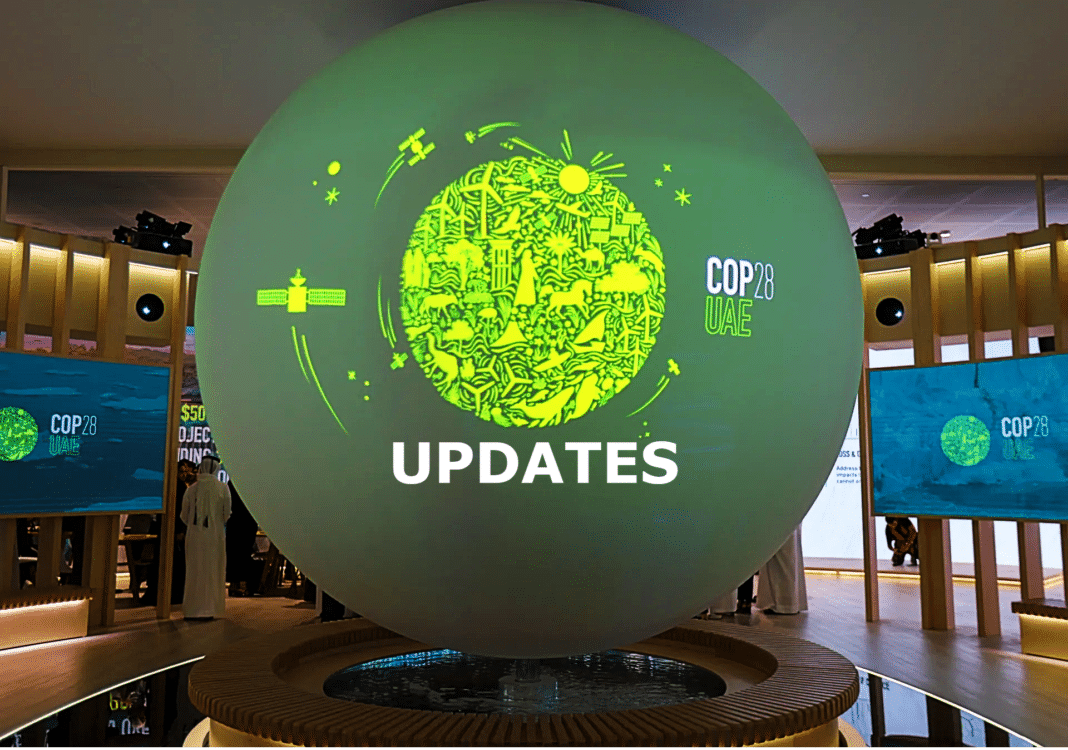 Top 4 essential updates at COP28