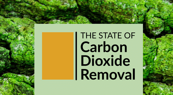 the current state of the carbon dioxide removal