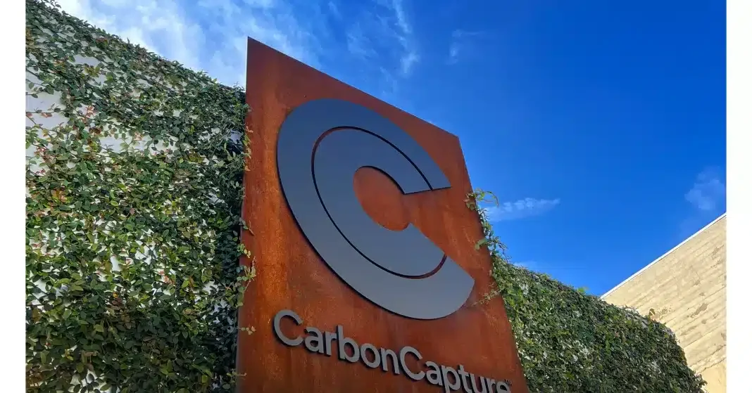 Amazon and Aramco Invest in CarbonCapture’s $80M Raise