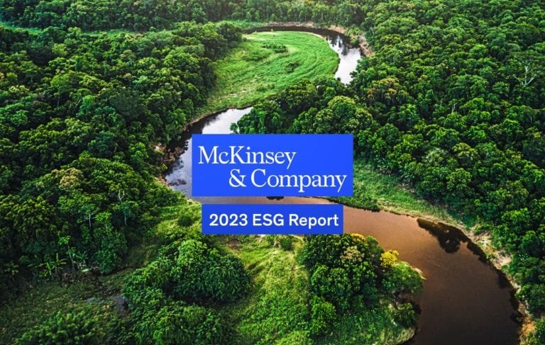 How McKinsey is Charting Its Path to Net Zero: 2023 ESG Report Highlights