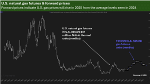 US natural gas prices